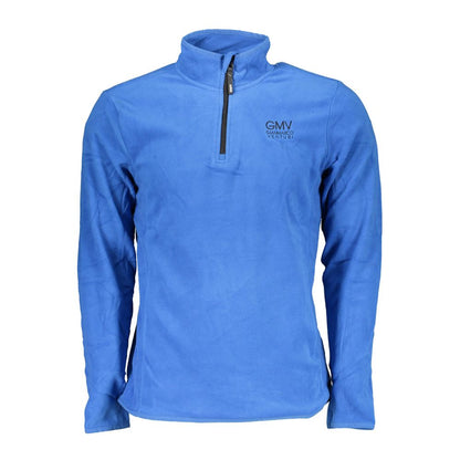 Gianmarco Venturi Blue Polyester Men's Sweatshirt