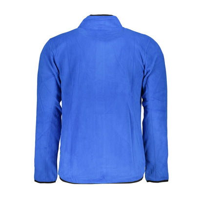 Gianmarco Venturi Blue Cotton Men Sweater