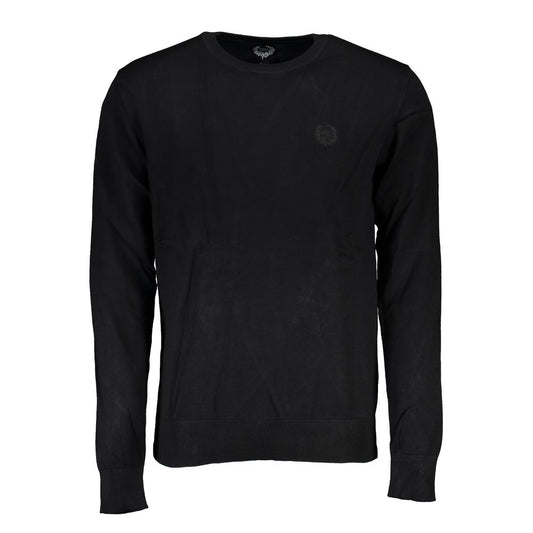 Gianmarco Venturi Black Viscose Men's Sweater