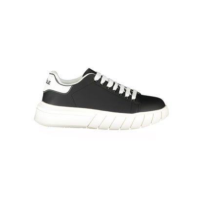 Gaelle Paris Black Polyester Sneaker