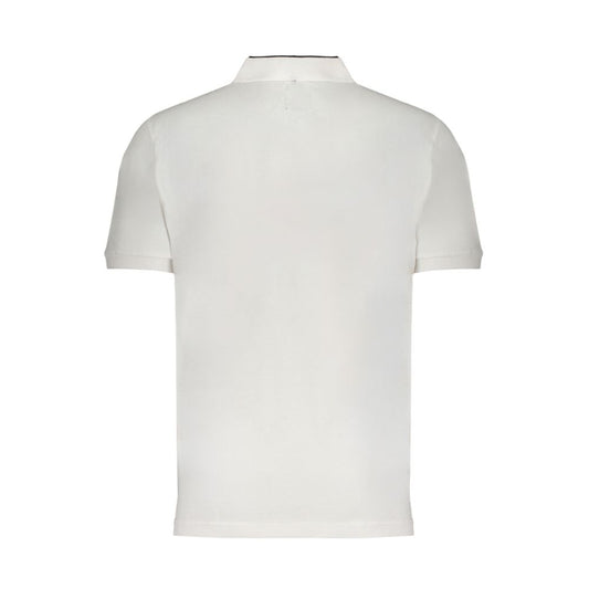 Gianmarco Venturi White Cotton Polo Shirt