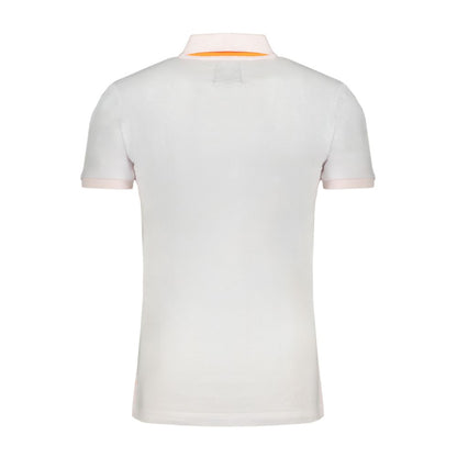 Gianmarco Venturi White Cotton Polo Shirt