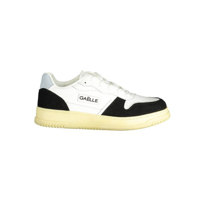 Gaelle Paris White Polyester Sneaker