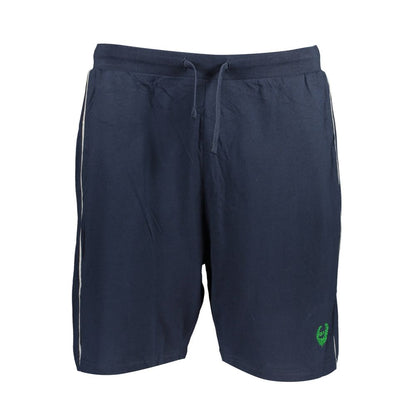 Gianmarco Venturi Blue Cotton Pant