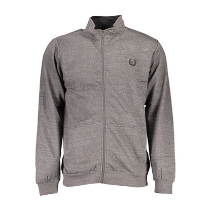 Gianmarco Venturi Gray Cotton Sweatshirt