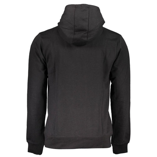 Gianmarco Venturi Black Cotton Sweatshirt