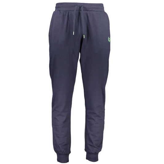 Gianmarco Venturi Blue Cotton Pant