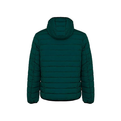 Suns Green Polyester Jackets & Coat