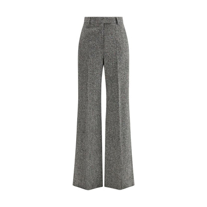 Valentino Gray Wool Casual Pants