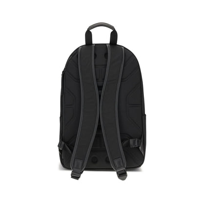 Premiata Black Nylon Backpack