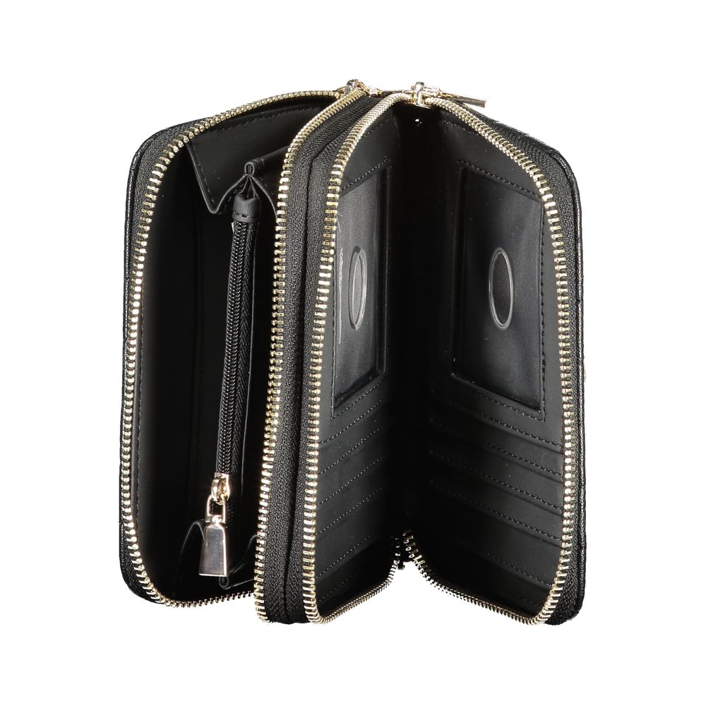 Guess Jeans Black Polyethylene Wallet