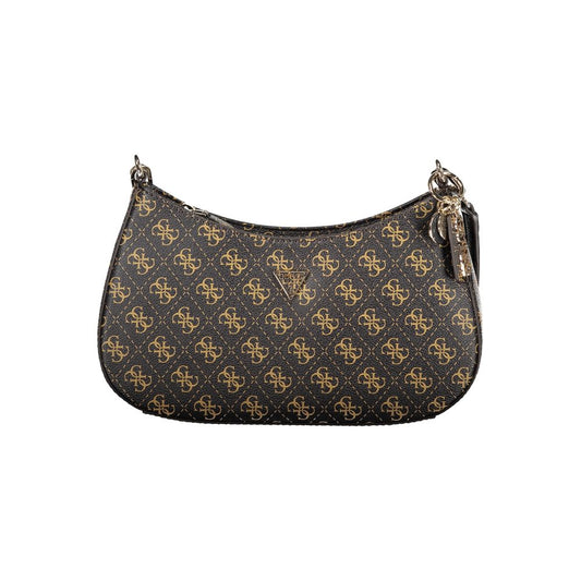 Guess Jeans Brown Polyethylene Handbag