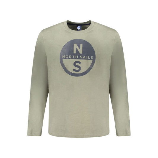 North Sails Green Cotton T-Shirt