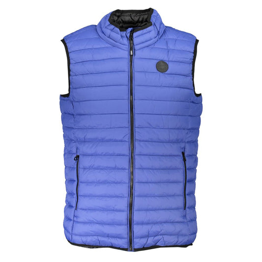 Gianmarco Venturi Blu Poliammide Mens Gilet