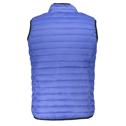 Gianmarco Venturi Blu Poliammide Mens Gilet