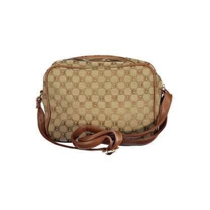 Laura Biagiotti Beige Polyester Women Handbag
