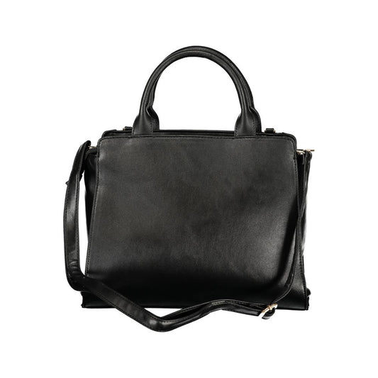 Laura Biagiotti Black PVC Women Handbag