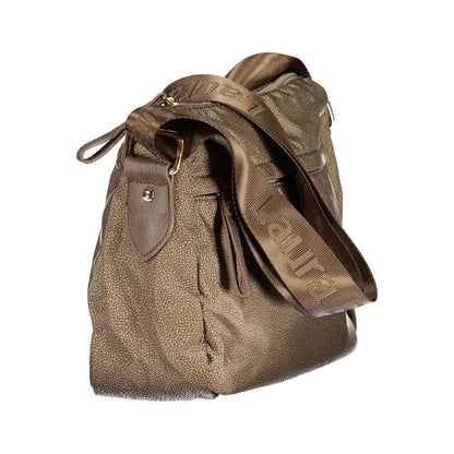 Laura Biagiotti Beige Polyester Handbag