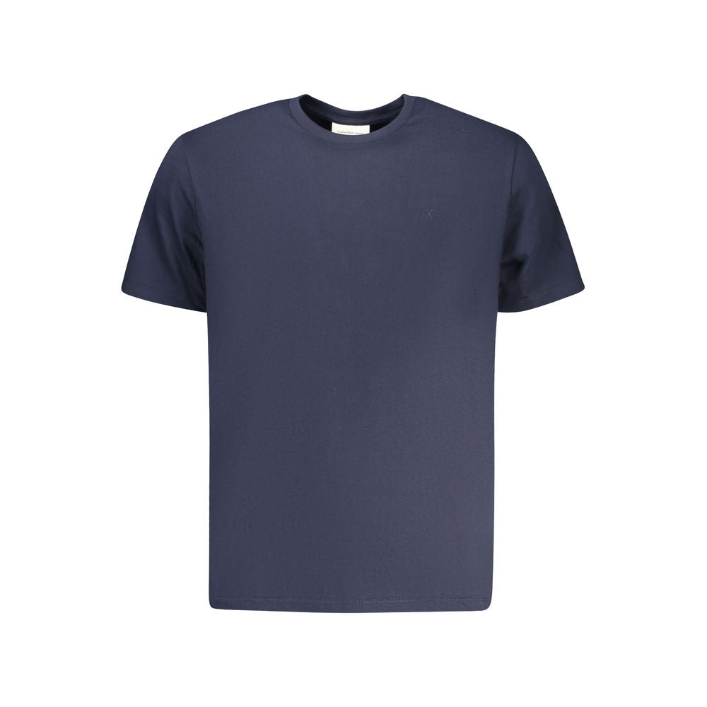 Calvin Klein Blue Cotton T-Shirt