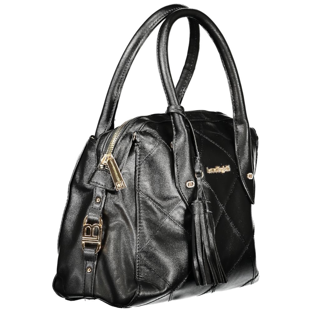 Laura Biagiotti Black Pvc Handbag