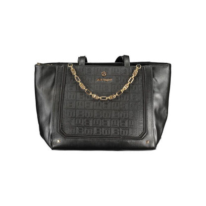 Laura Biagiotti Black Pvc Handbag