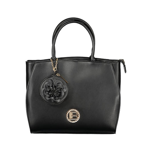 Laura Biagiotti Black Pvc Handbag