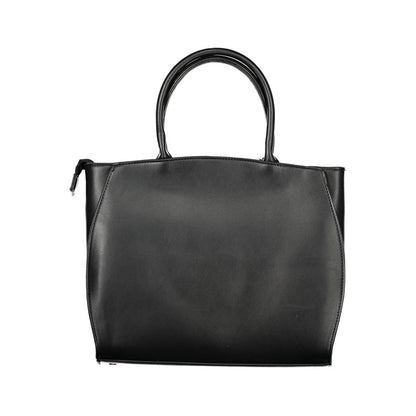 Laura Biagiotti Black Pvc Handbag
