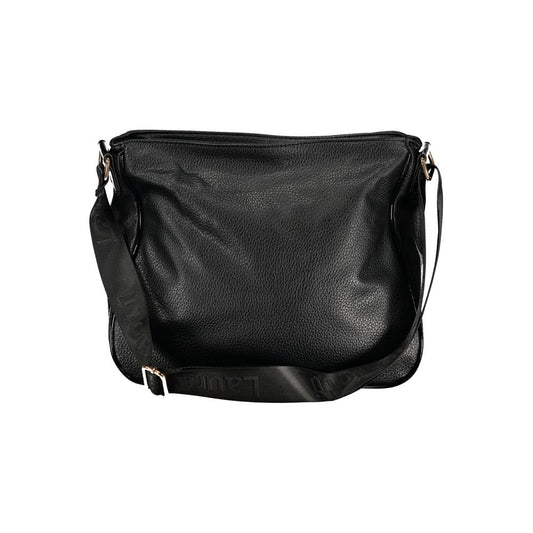 Laura Biagiotti Black Pvc Handbag