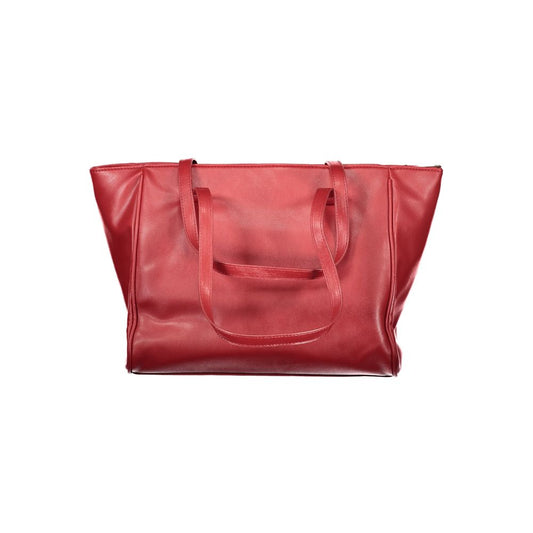 Laura Biagiotti Red Pvc Handbag