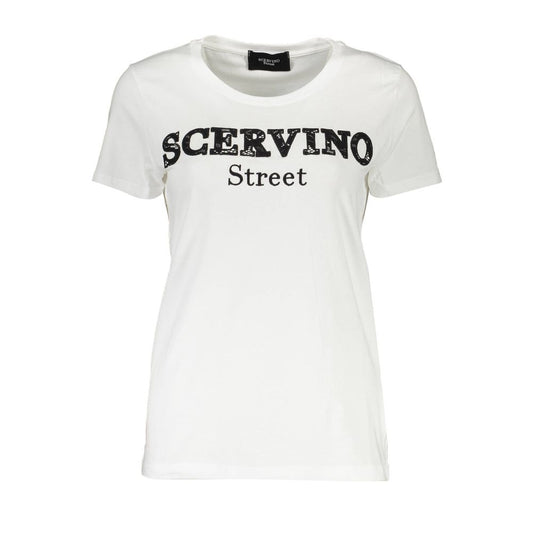 Scervino Street White Cotton T-Shirt