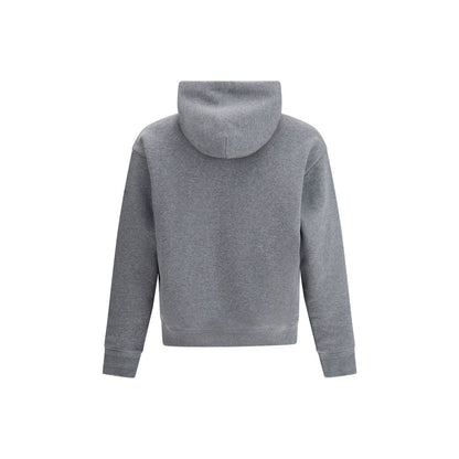 Moncler Grenoble Gray Cotton Sweatshirt