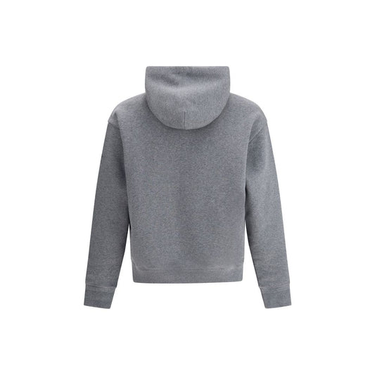 Moncler Grenoble Gray Cotton Sweatshirt