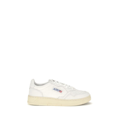Autry White Rubber Low Top Sneakers
