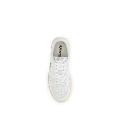 Autry White Rubber Low Top Sneakers