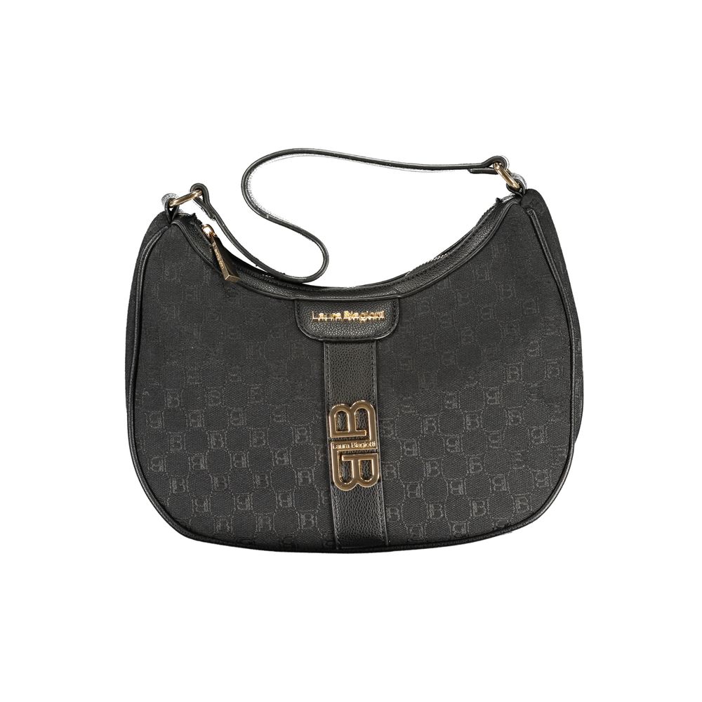 Laura Biagiotti Black Polyester Handbag