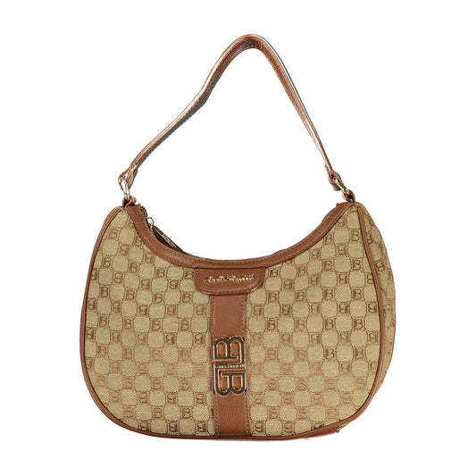 Laura Biagiotti Beige Polyester Handbag