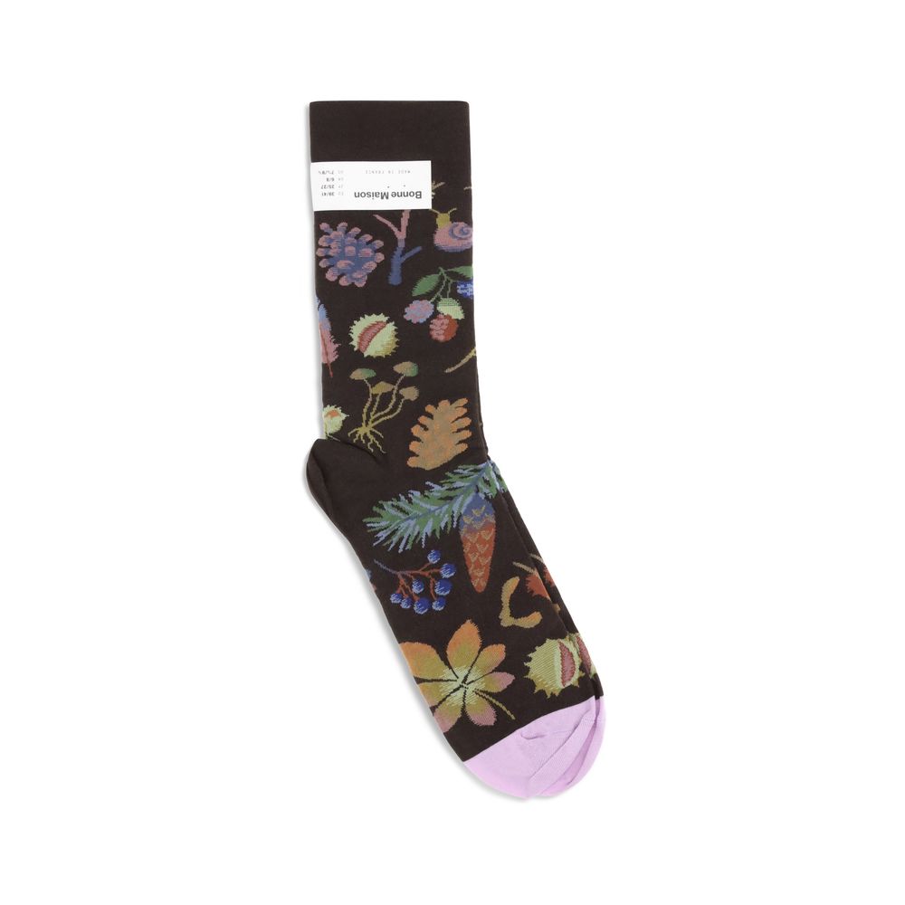 Bonne Maison Multicolor Cotton Socks
