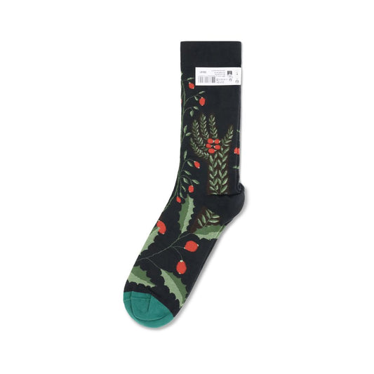 Bonne Maison Black Cotton Socks
