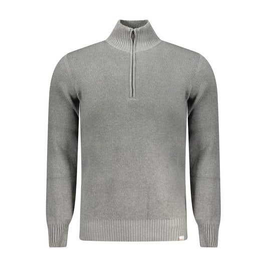 Rifle Gray Nylon Men Sweater