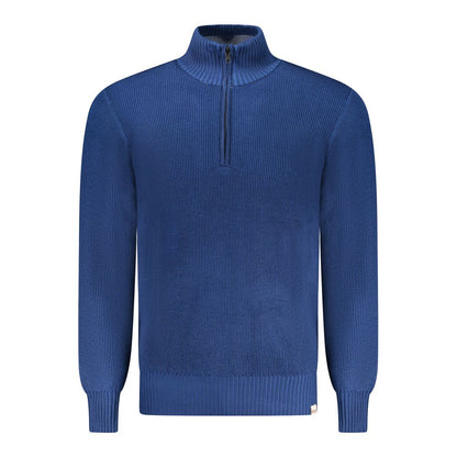 Rifle Blue Nylon Men Sweater