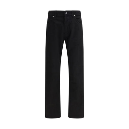 Stone Island Black Cotton Jeans Denim