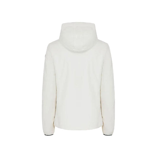 Suns White Polyester Jackets & Coat