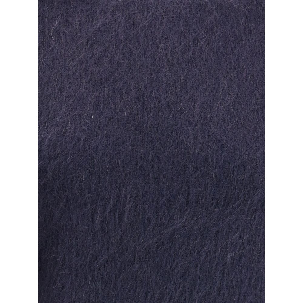 Max Mara Blue Polyamide Sweatshirt