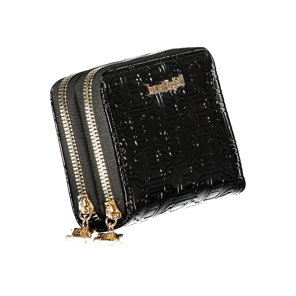 Laura Biagiotti Black Polyethylene Women Wallet