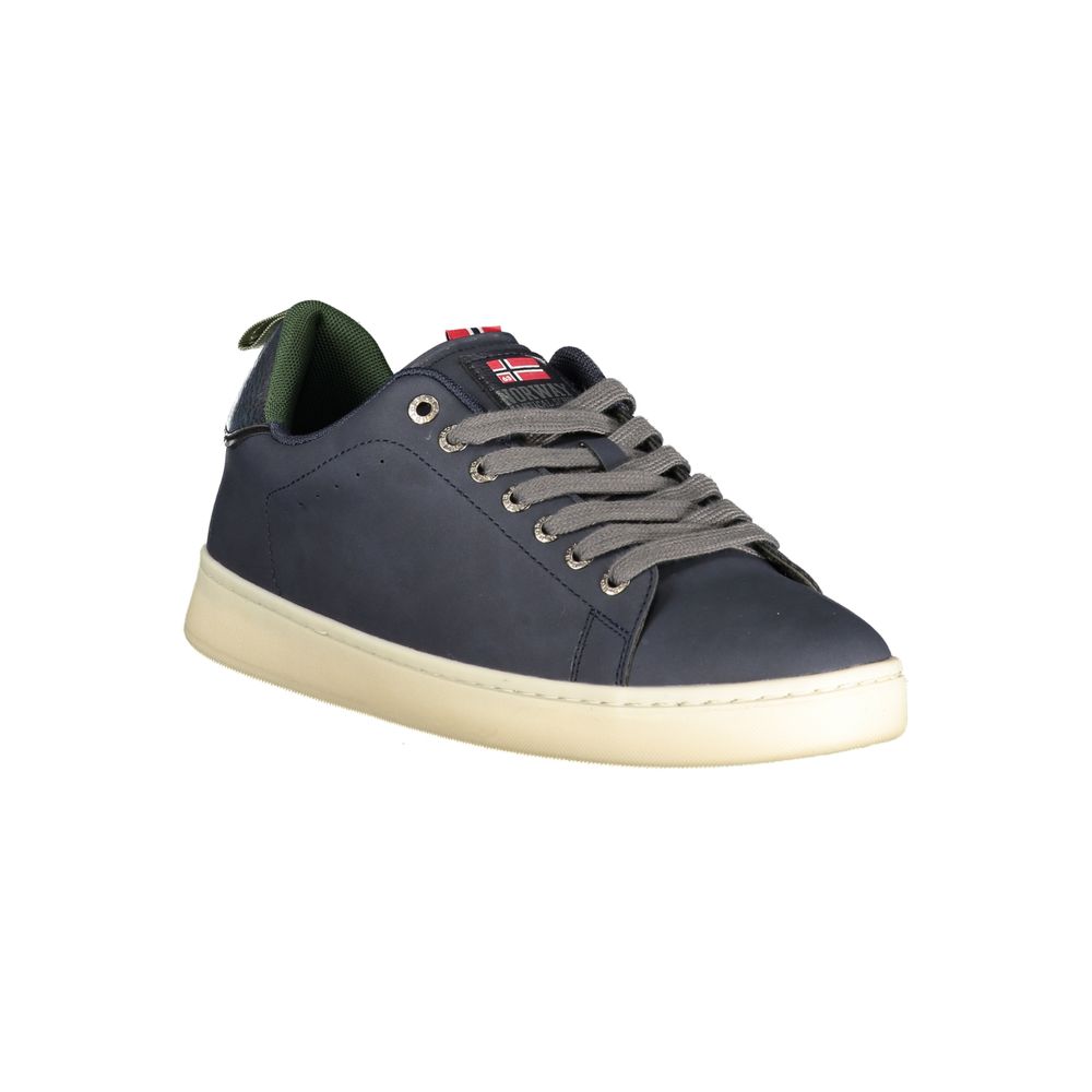 Norway 1963 Blue Polyester Men Sneaker