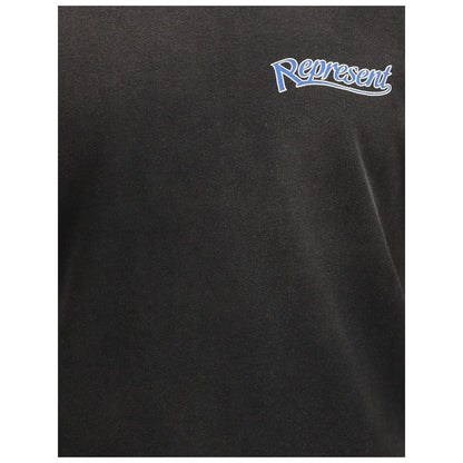 Represent Gray Cotton T-Shirt