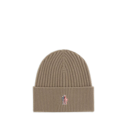 Moncler Grenoble Beige Cashmere Beanie