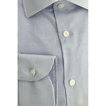 Baldinini Trend Light Blue Cotton Shirt