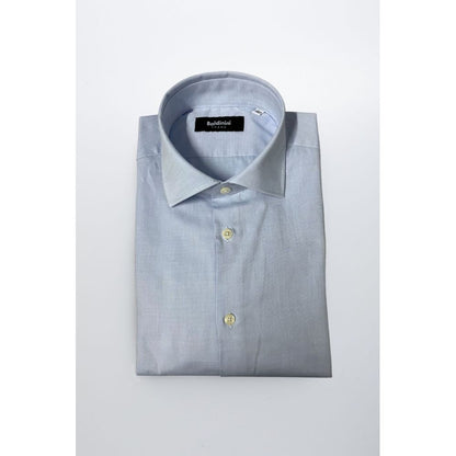 Baldinini Trend Light Blue Cotton Shirt