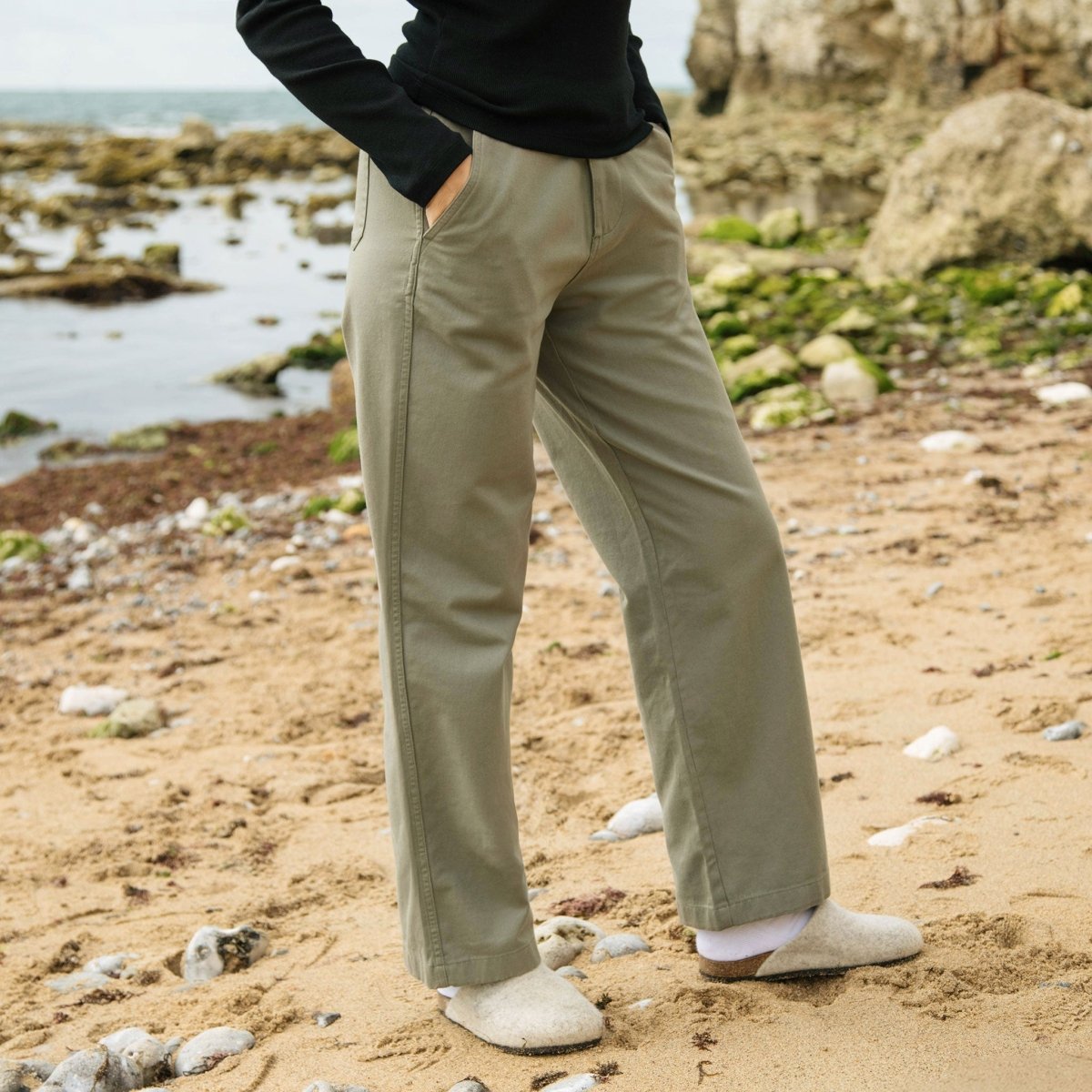 Women's Tideway Twill Trousers Black